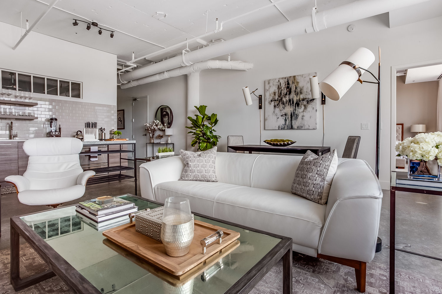 Large Sofa in Living Arena