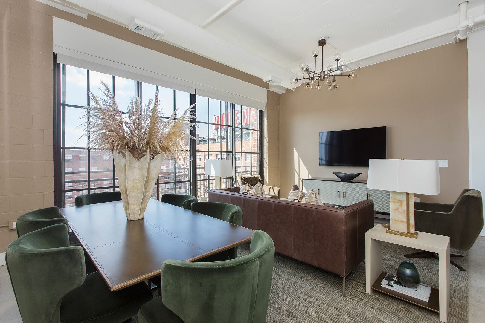 Dining & Living Area