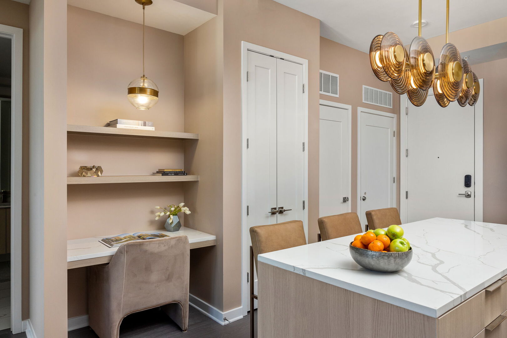 Dedicated desk space