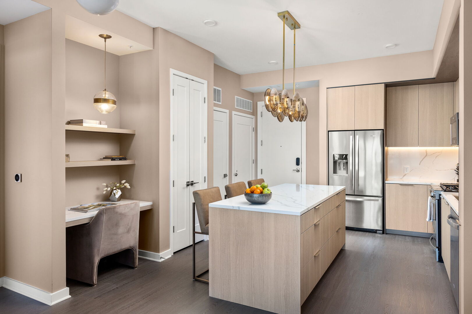 Dedicated desk space