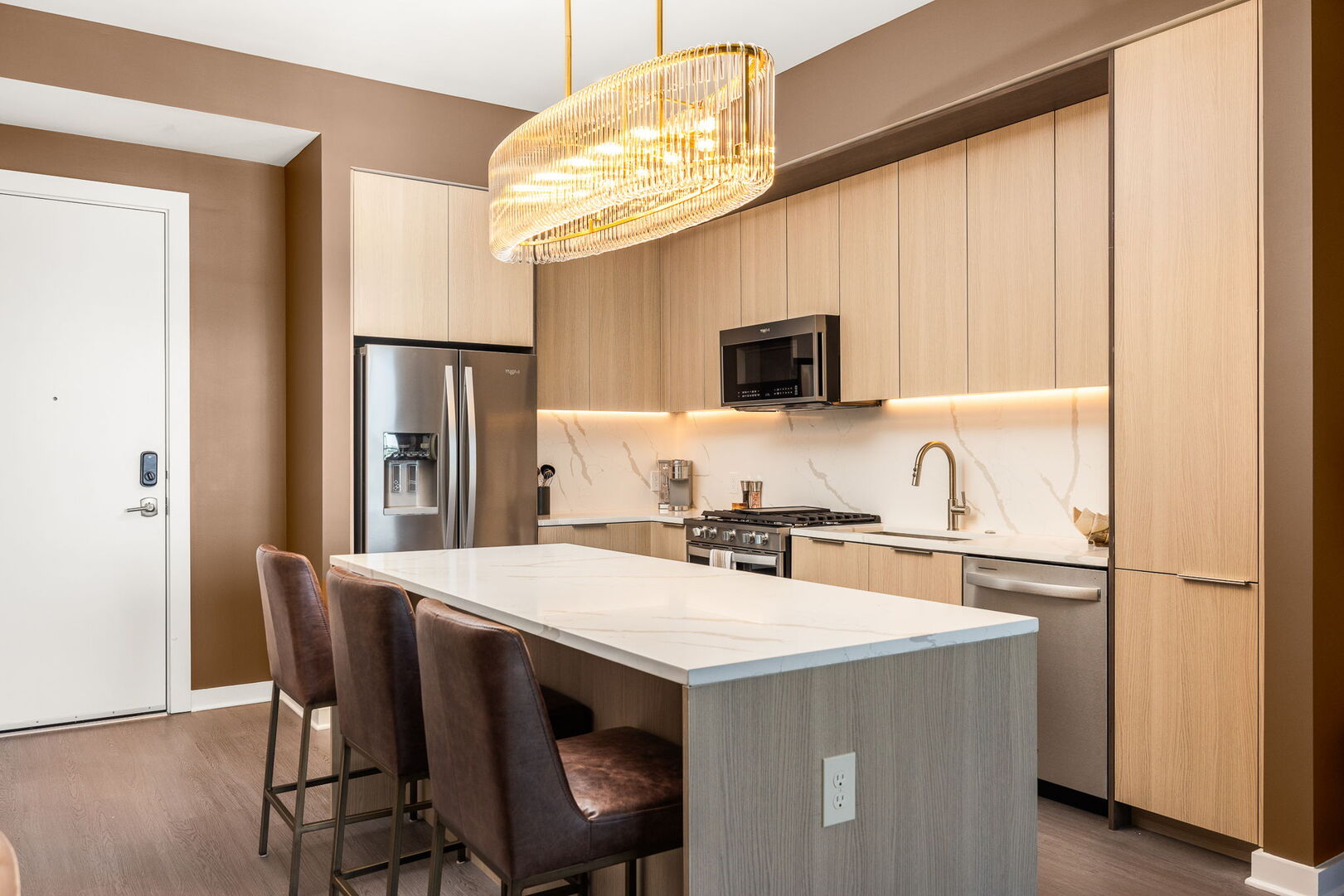 Kitchen fully equipped with all modern amenities