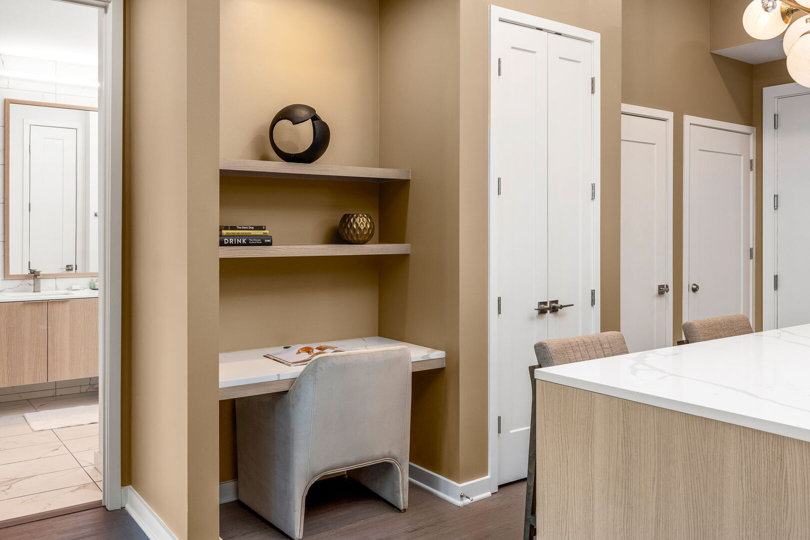 Dedicated desk space