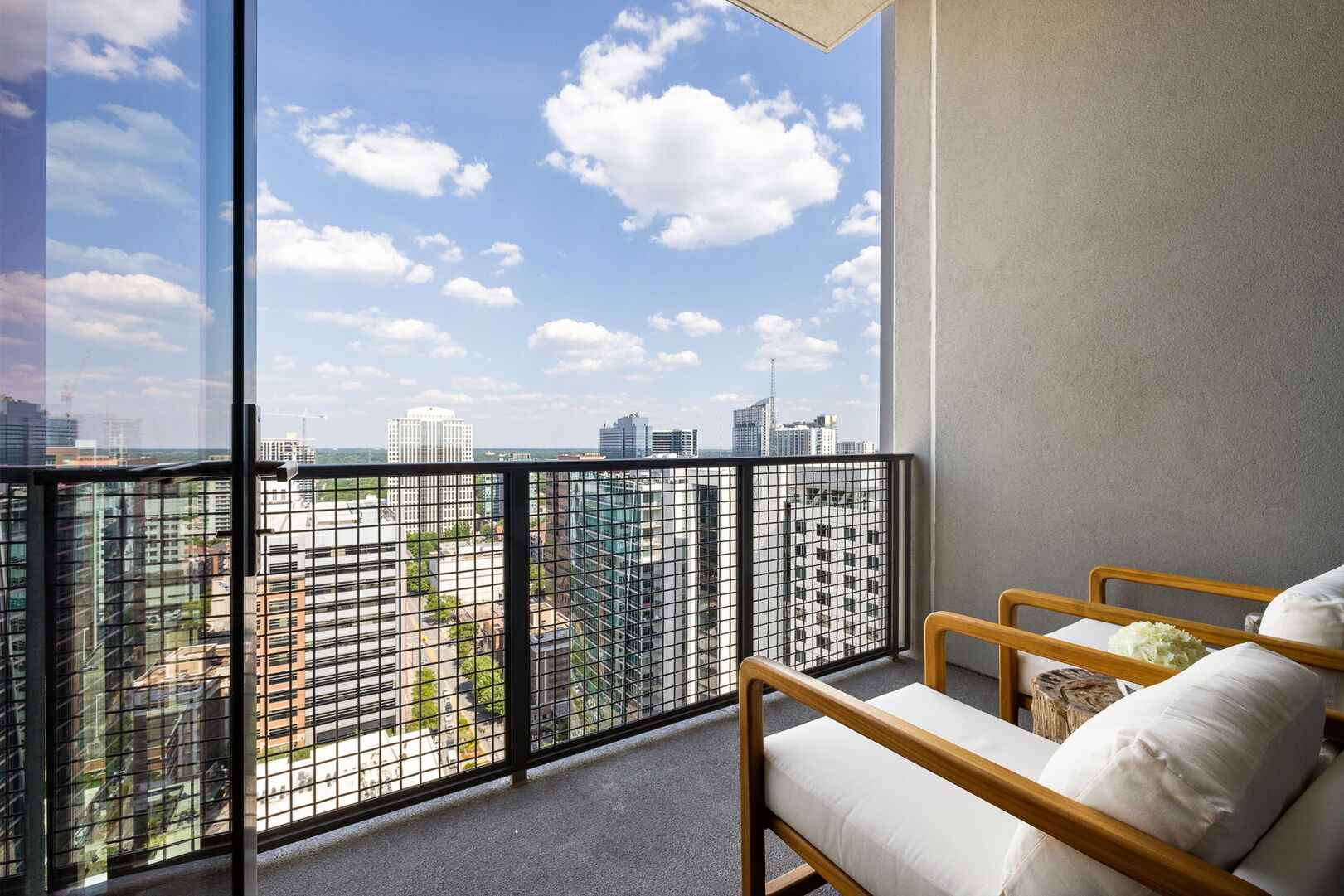 off the living space off the living space