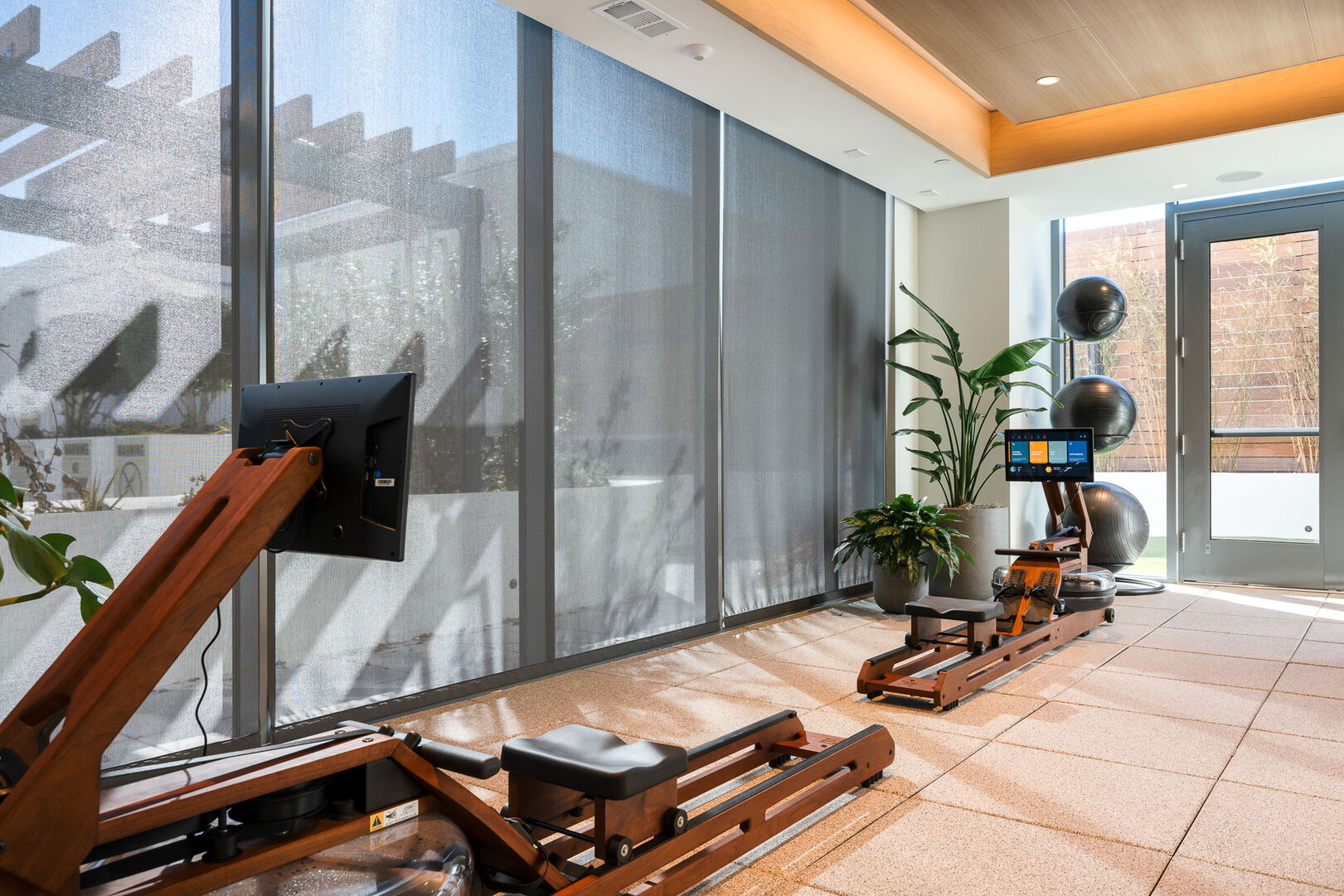 Cardio fitness area Cardio fitness area