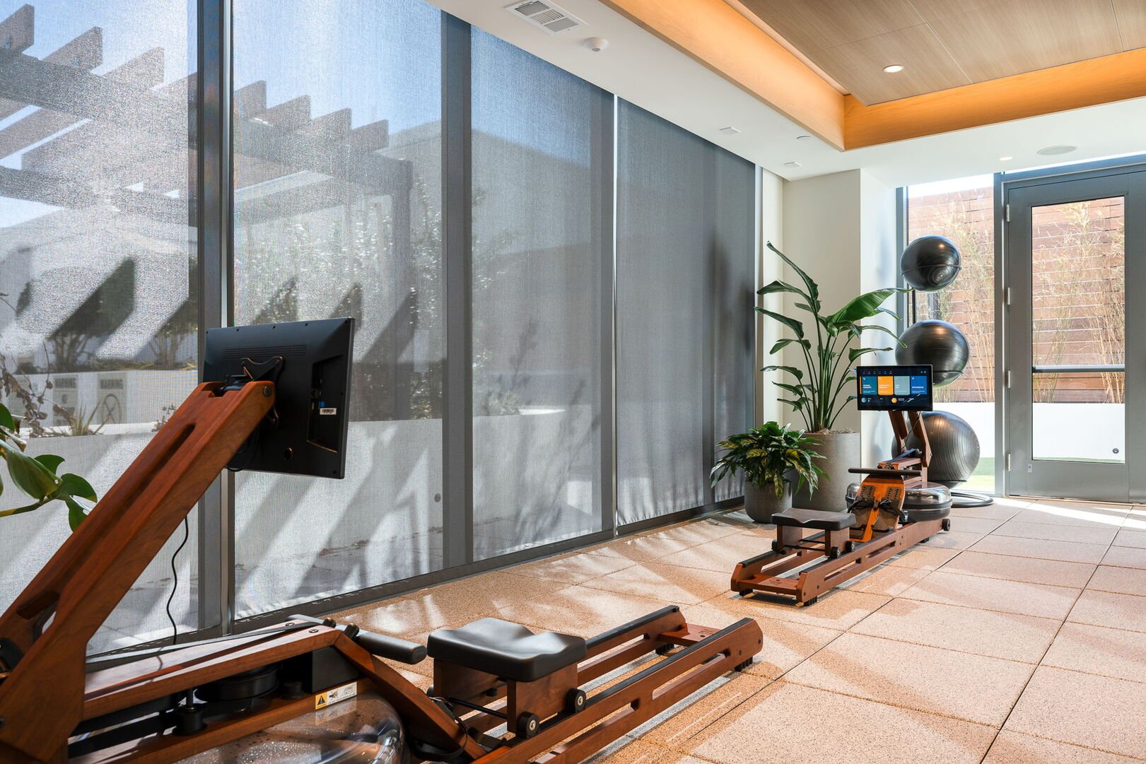 Cardio fitness area Cardio fitness area