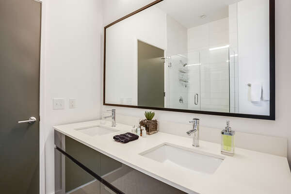 Bathroom with Double Vanity