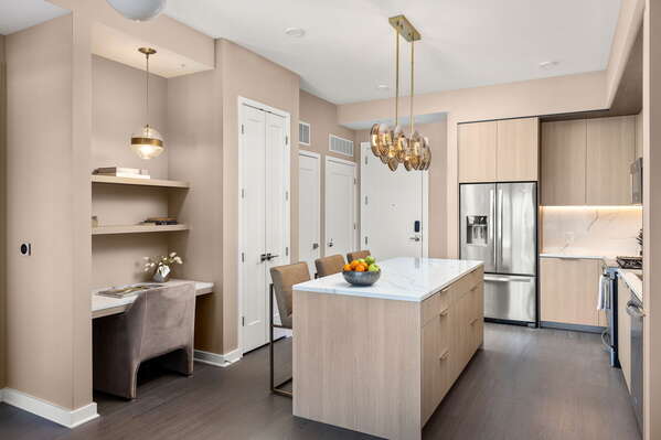 Dedicated desk space