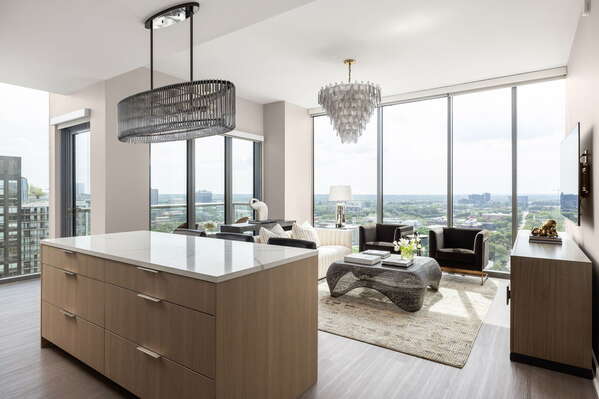 Kitchen fully equipped with all modern amenities